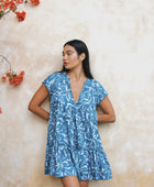 Florentine Dress in Pacific