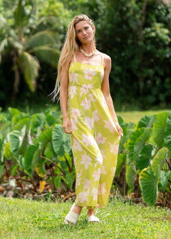Kai Jumpsuit in Isle Orchid (Melon)
