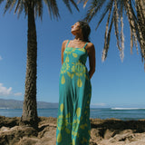 Kai Jumpsuit in Naupaka Shores