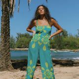 Kai Jumpsuit in Naupaka Shores