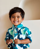 Maverick Button Up in Blue Hawai'i