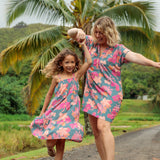 Leilani Dress in Honey Girl Blooms
