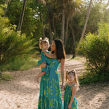 Kaia Dress in Naupaka Shores