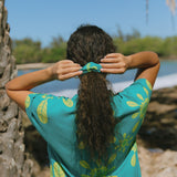 Finish the Look Scrunchie in Naupaka Shores