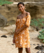 YIREH Olivia Dress in Spice - Rayon Women's Dress