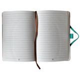 Lined Notebook in Honey Girl Blooms
