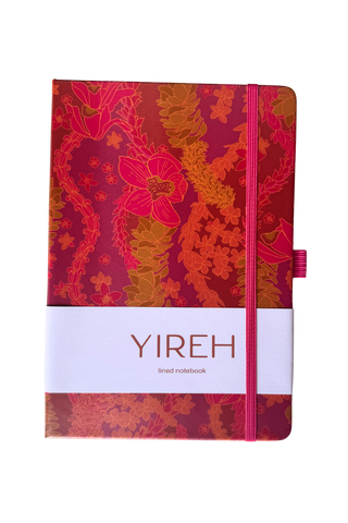 Lined Notebook in Lei Day (Pitaya Pink)