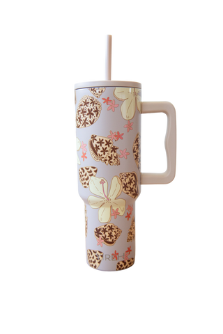 Tumbler in Shells and Pua