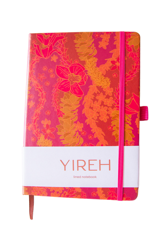 Lined Notebook in Lei Day (Pitaya Pink)