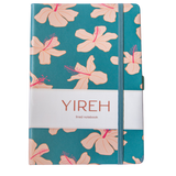 Lined Notebook in Koki'o Blossom (Teal)