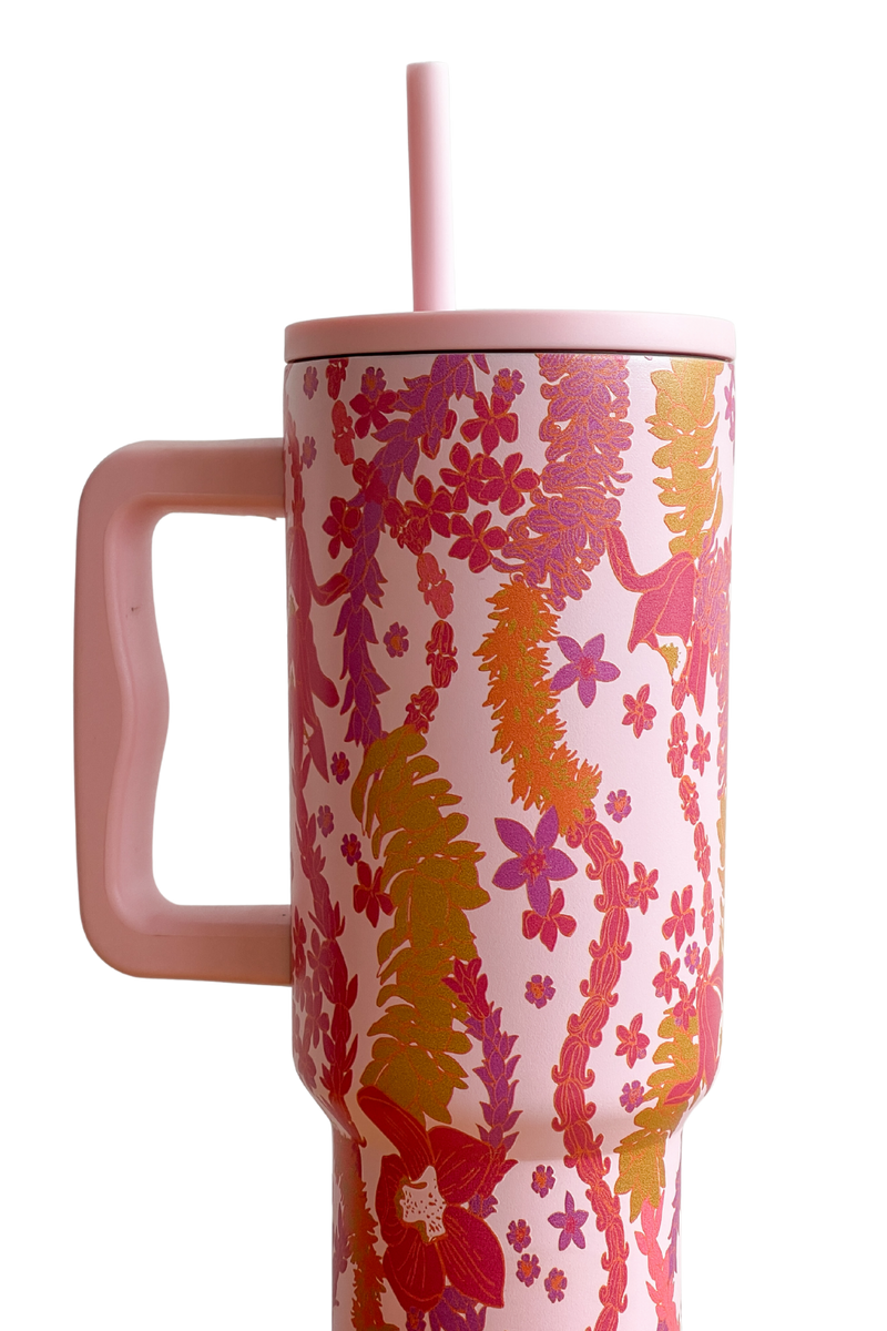 Tumbler in Lei Day (Pink)