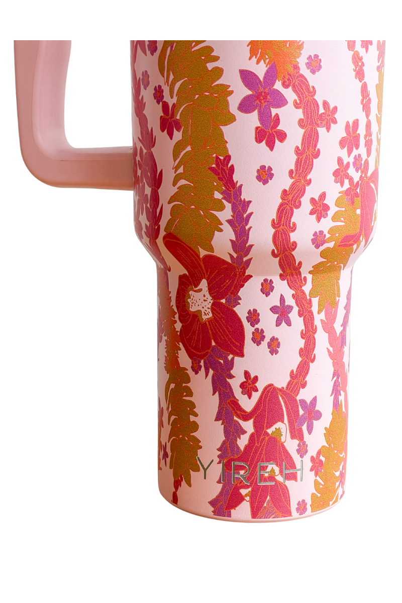 Tumbler in Lei Day (Pink)