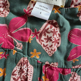 Paisley Dress in Shells & Pua (Teal) - Seconds (Size 5)
