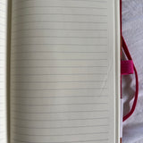 Lined Notebook in Lei Day (Pitaya Pink) - Second