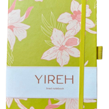 Lined Notebook in Isle Orchid (Melon)