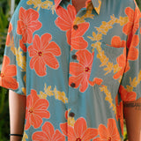 Men's Kahana Button-Up in Lei Pua (Green)