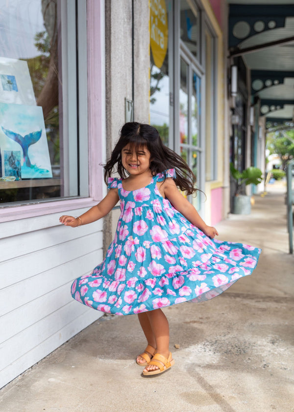 Paisley Dress in 'Akiohala Oma'oma'o