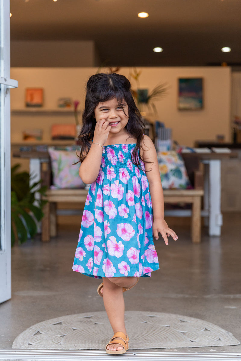 Kaia Dress in 'Akiohala Oma'oma'o