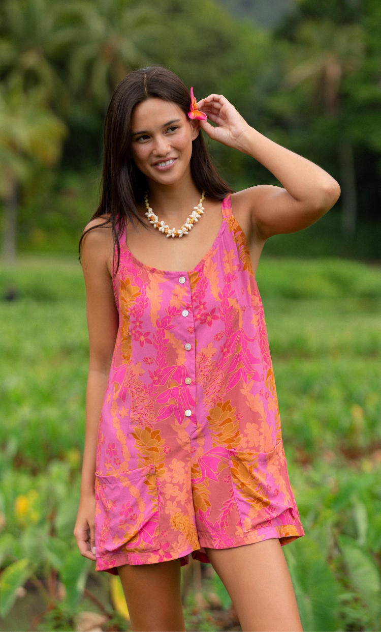 Lei Day in Pitaya Pink