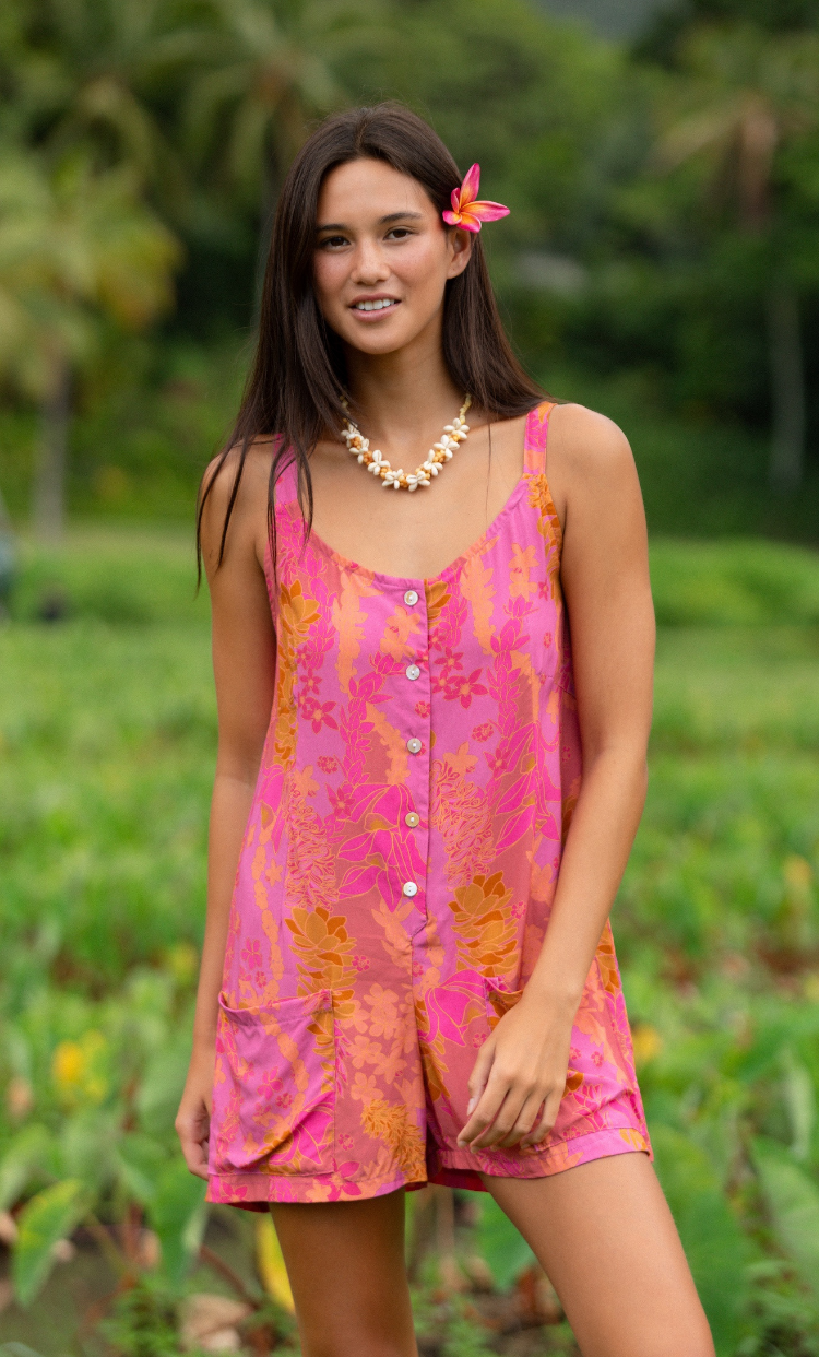 Lei Day in Pitaya Pink