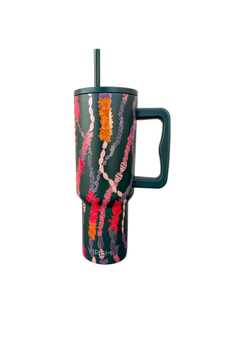 Tumbler in Lei Stand (Green)