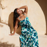 Aila Dress in Blue Hawai'i