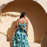Aila Dress in Blue Hawai'i