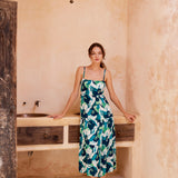 Aila Dress in Blue Hawai'i