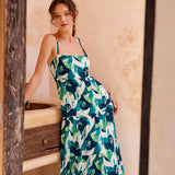 Aila Dress in Blue Hawai'i