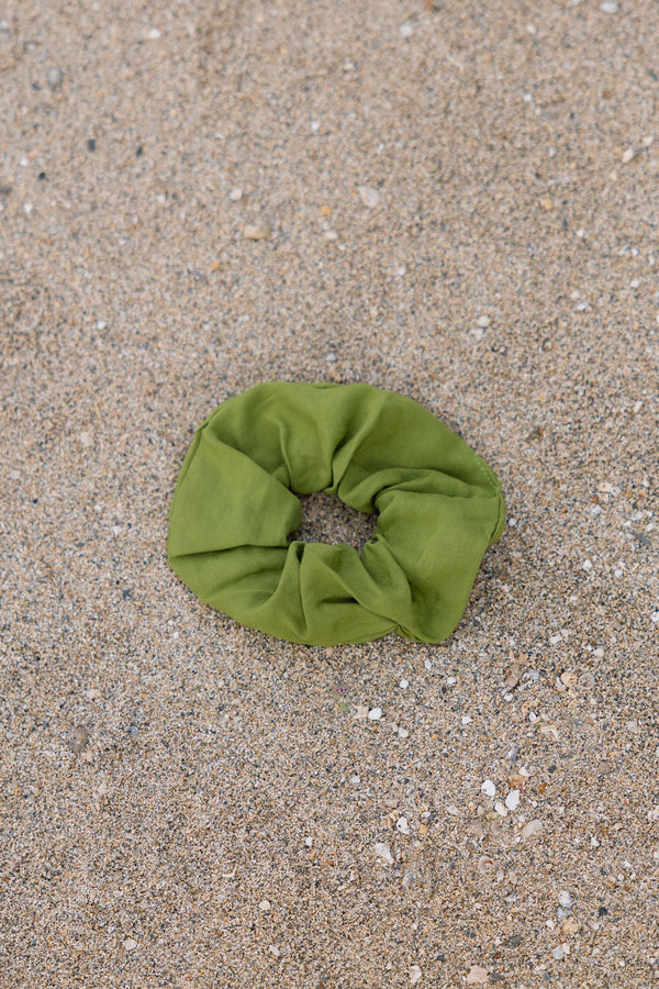 Finish the Look Scrunchie in Basil