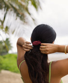 Finish the Look Scrunchie in Berry