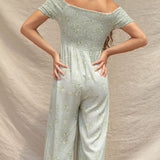 Brooklyn Jumpsuit in Jade