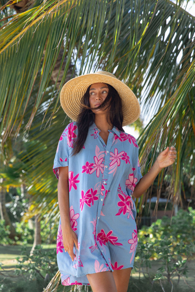 Kaimana Dress in Tiare Breeze