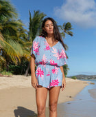 Luna Playsuit in Tiare Breeze