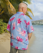 Men's Kahana Button-Up in Tiare Breeze