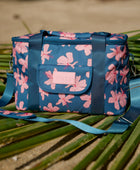 Keep it Cool Cooler Bag in Koki'o Blossom (Teal)