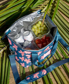 Keep it Cool Cooler Bag in Koki'o Blossom (Teal)