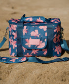 Keep it Cool Cooler Bag in Koki'o Blossom (Teal)