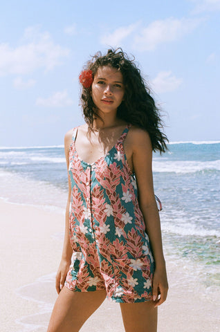 Ellie Romper in Tiare Ginger