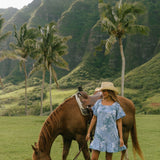 Emmalani Dress in Paniolo Paisley