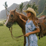 Emmalani Dress in Paniolo Paisley