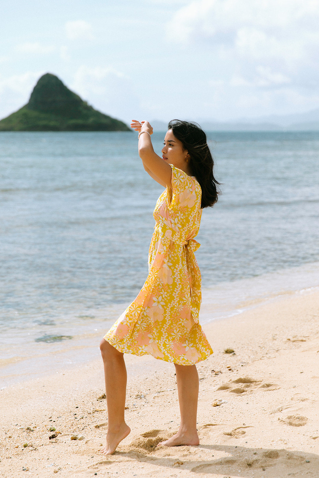 YIREH Brynn Dress in Tropical Garden - Bryon Women's Dress
