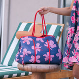 Everyday Tote in Koki'o Blossom (Navy)