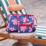 Everyday Tote in Koki'o Blossom (Navy)