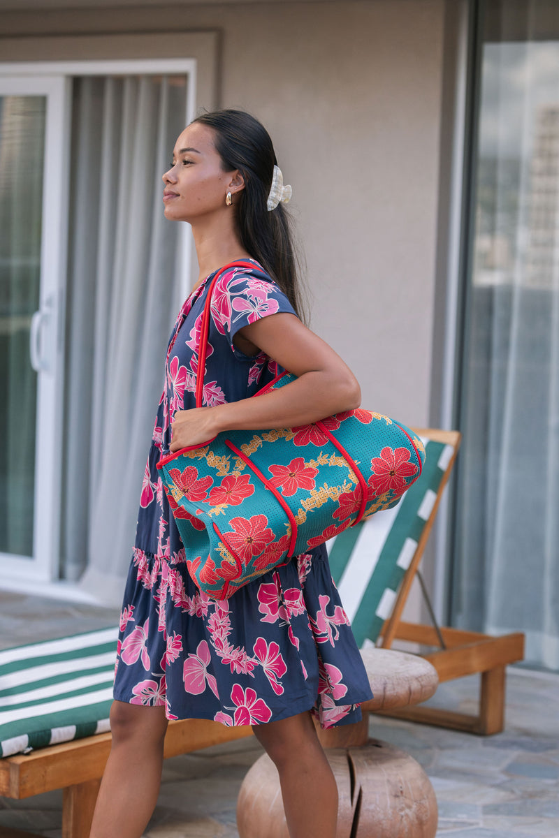 Everyday Tote in Lei Pua (Green)