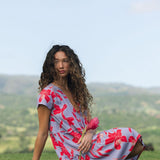 Florentine Dress in Koki'o Drift