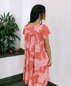 Florentine Dress in Lei Pua (Clay)