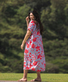 Haunani Dress in Koki'o Drift