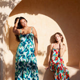 Aila Dress in Blue Hawai'i