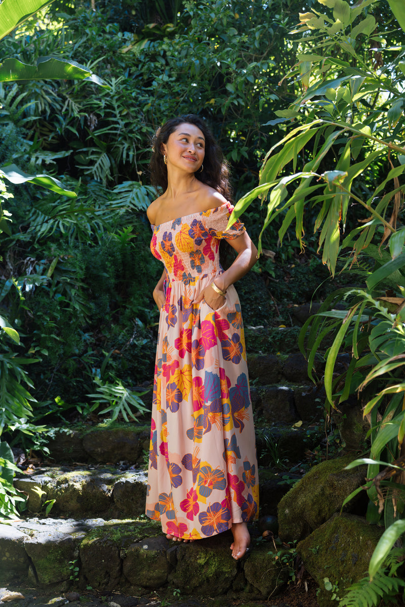 Keahi Dress in Ko'oloa'ula